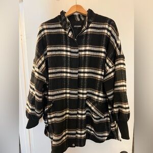 Plaid fall autumn jacket